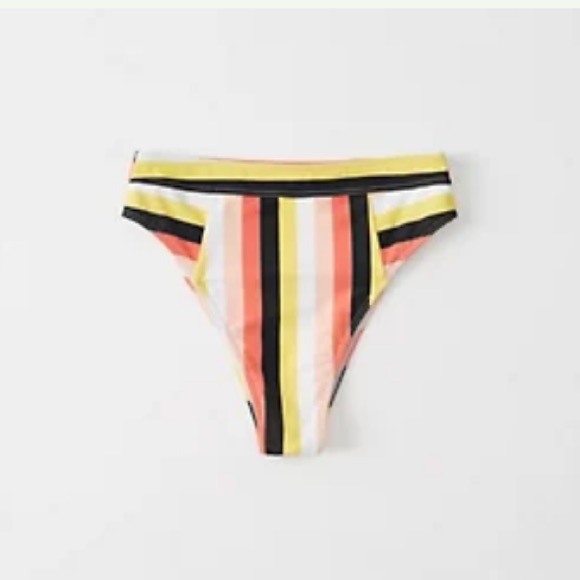 NWT Abercrombie high waisted cheeky bikini bottoms - Picture 1 of 3